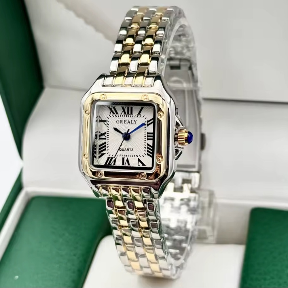 Panthere Two-Tone Classic Stainless Steel Watch